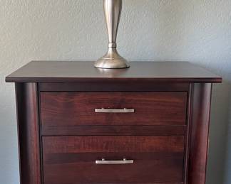 Daniel's Amish Bedroom Suite: King Bed Frame, Dresser, Nightstands pair 