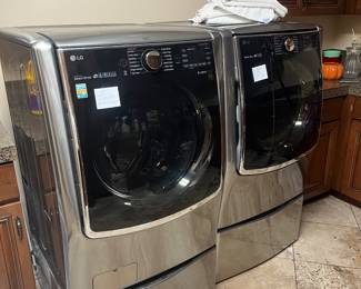 gas washer & dryer