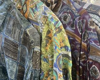 Remember all the silk dress shirts for men?