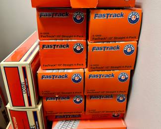We have all the box to the train sets and Lego sets 