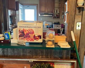 Bread maker with various other appliances 