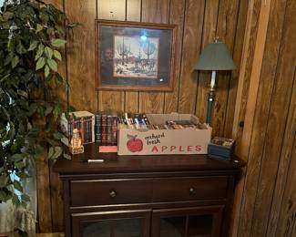 Buffet with DVD’s in box