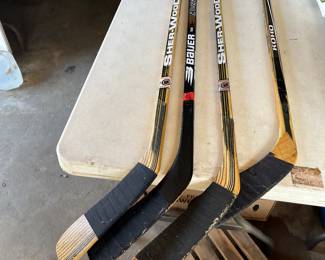 1998 - 1999 Hockey sticks from Dallas Stars
