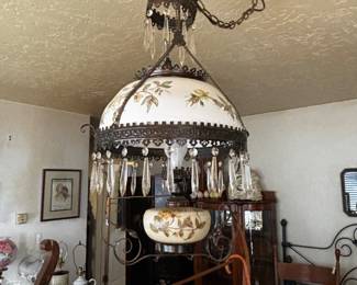 converted hanging lamp
