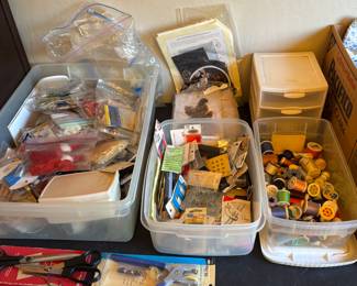 threads & misc. sewing things