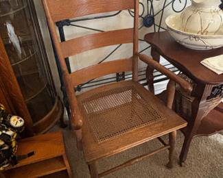 wide seated side chair
