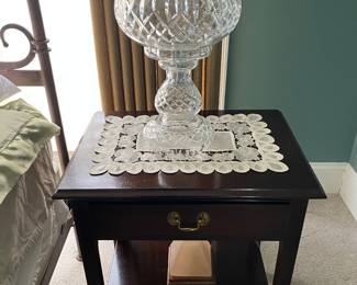 Vintage Waterford lamp.