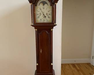 Simon Willard grandfather clock. 