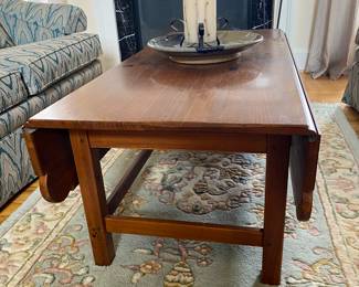 Ethan Allen drop leaf coffee table.