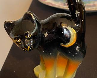 Fenton Halloween Cat.
