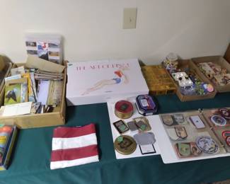 Post cards, stamps Zippo lighters