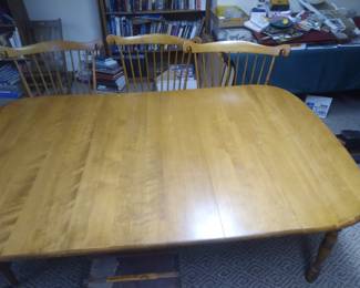 Table and 8 chairs