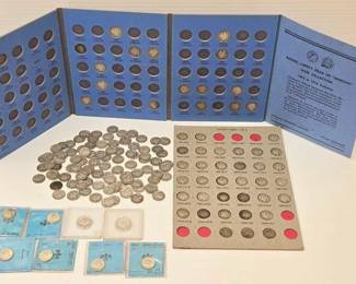 1894 Approx 80 Mercury Dime Collection, 234g