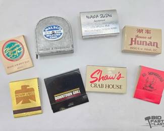 954 Tape Measurer 7 Match Boxes