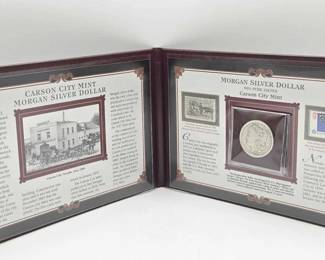 1408 1890 Carson City Morgan Silver Dollar Album