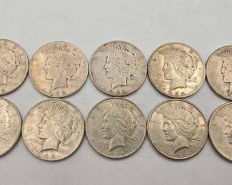 1722 10 1922 Peace Silver Dollar