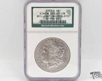 1420 1883 New Orleans Morgan Silver Dollar