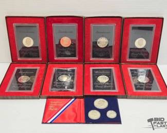 1926 8 Eisenhower United States Proof Set 1 U.S. Bicentennial Silver Proof Set