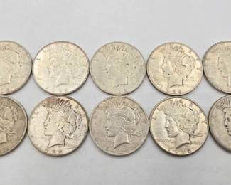 1730 10 1922 Peace Silver Dollar