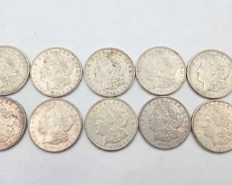 1618 10 San Francisco 1921 Morgan Silver Dollars