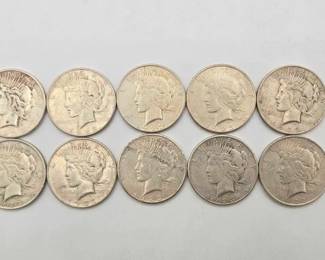 1750 10 1923 Peace Silver Dollar