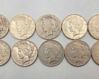 1740 10 1922 Peace Silver Dollar