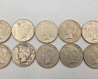 1720 10 1922 Peace Silver Dollar