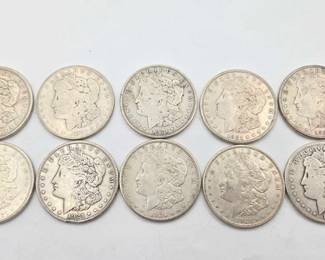 1620 10 San Francisco 1921 Morgan Silver Dollars