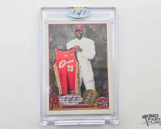2550 LeBron James 2003 Cleveland Cavalier Rookie Card