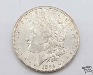 1404 1884 Carson City Morgan Silver Dollar
