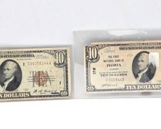 1028 2 1929 National Currency $20 Bank Note