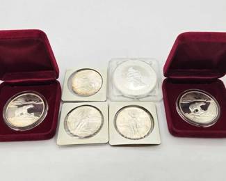 2104 6 Fine Silver Coins