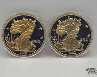 2034 2 Half Pound Silver Eagle .999 Fine Silver Coins with CoA