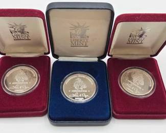 2106 3 .999 Fine Silver Professional Rodeo Cowboys Association