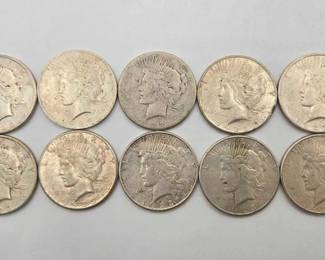 1754 10 1923 Peace Silver Dollar