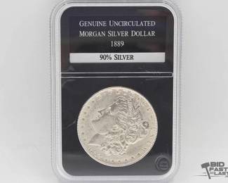 1432 1889 Philadelphia Morgan Silver Dollar