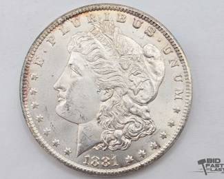 1402 1881 Carson City Morgan Silver Dollar