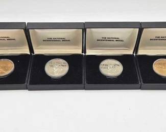 2310 4 The National Bicentennial Medal Sterling Silver