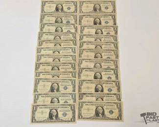 1044 23 $1 Silver Certificate