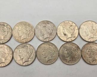 1726 10 1922 Peace Silver Dollar