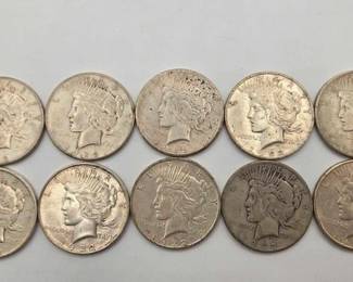 1702 10 1922 Peace Silver Dollar