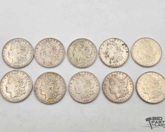 1604 10 San Francisco 1921 Morgan Silver Dollars