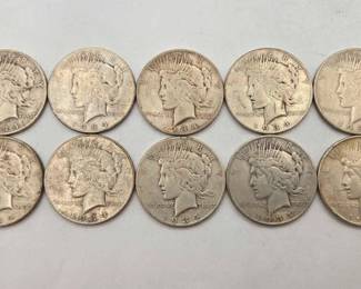 1810 10 1934 Silver Peace Dollars