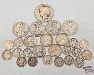 1888 26 U.S. Coins, 143.36g