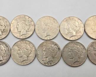 1738 10 1922 Peace Silver Dollar