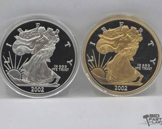2042 2 Half Pound Silver Eagle .999 Fine Silver Coins with CoA