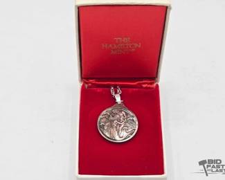 2103 Hamilton Mint Necklace Pendant