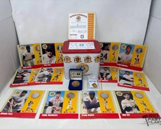 2546 National Baseball Hall of Fame The Legends of the Game 500 Club Proof Collection