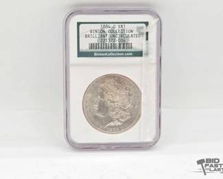 1422 1884 New Orleans Morgan Silver Dollar
