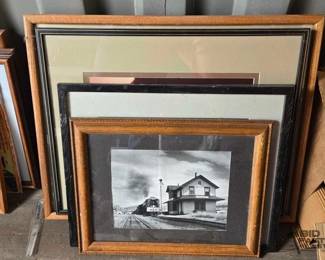 3000 5 Framed Train Photos
